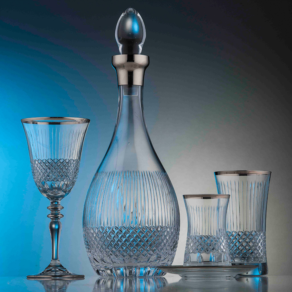 Antik Platin Set